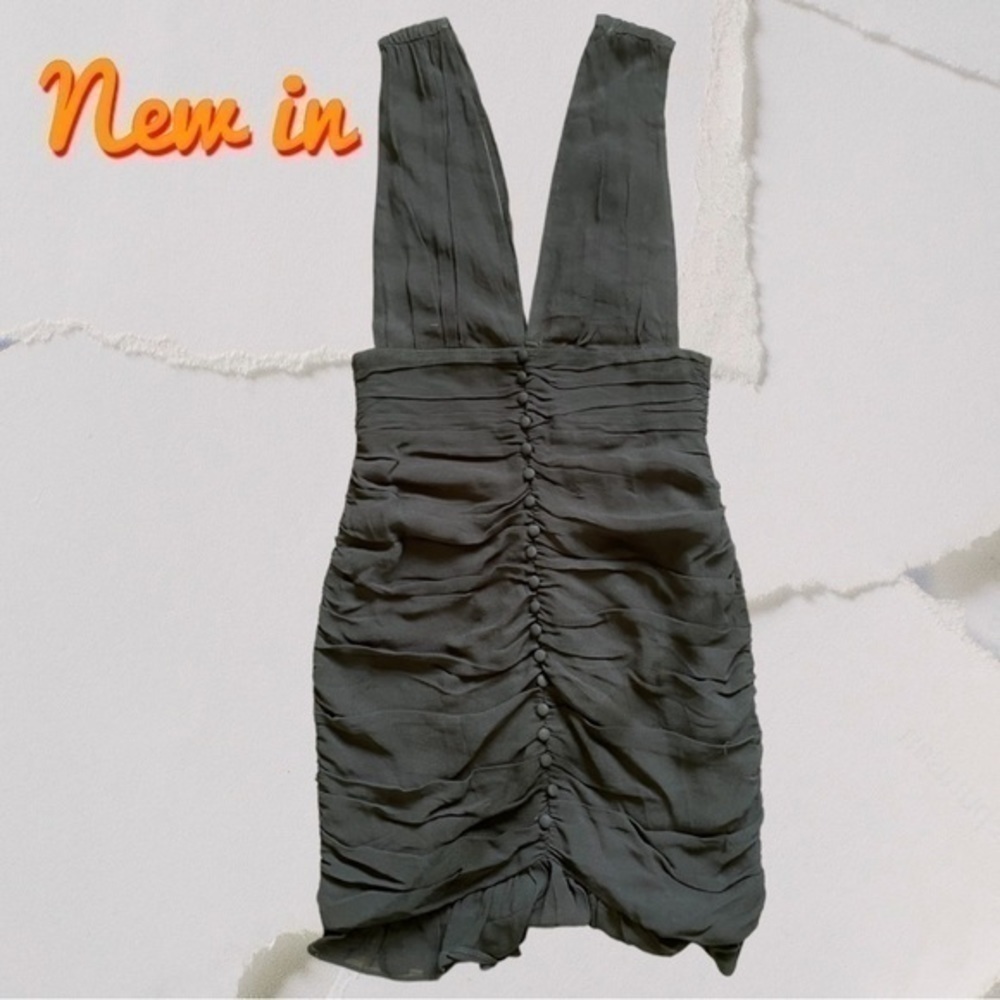 Little black Button down club dress - Picture 5 of 10
